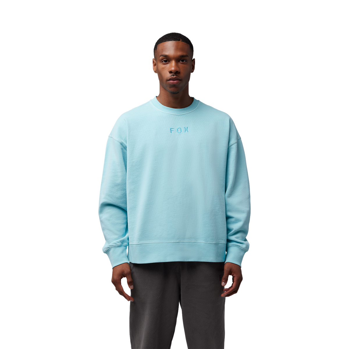 Wordmark Oversized Crew Pullover