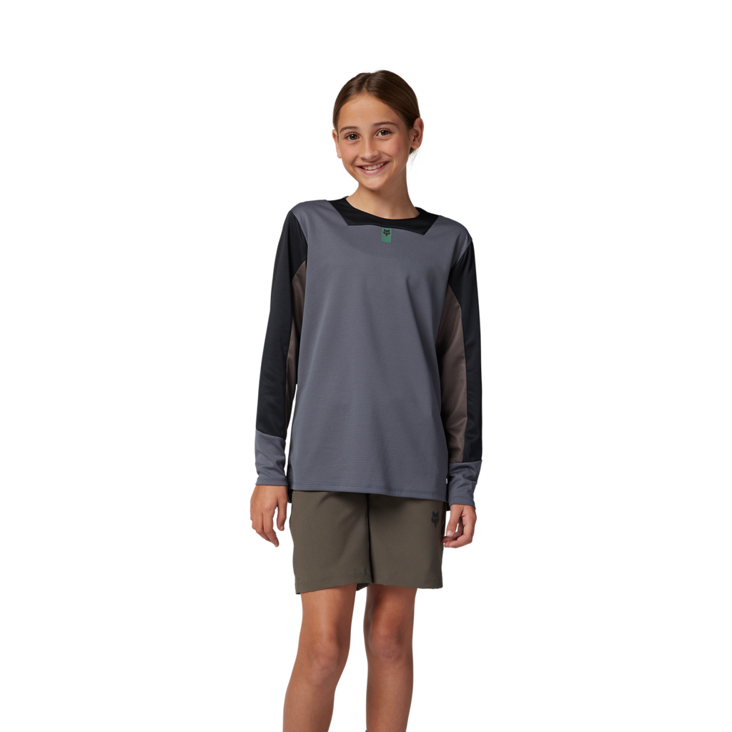 Youth Defend Long Sleeve Jersey