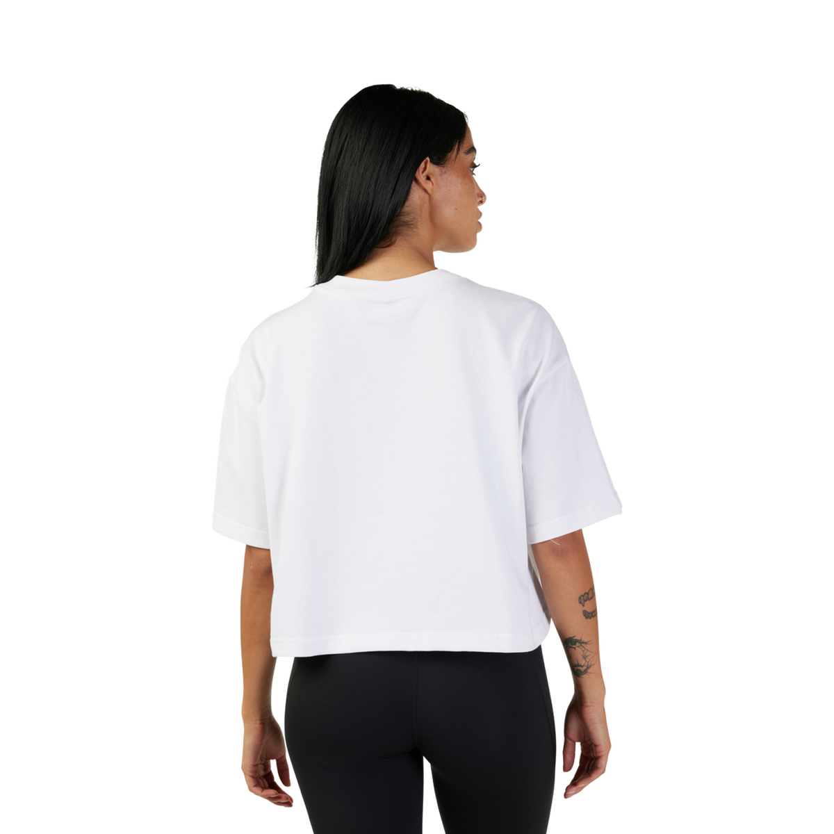 Womens Wordmark Premium Crop Tee