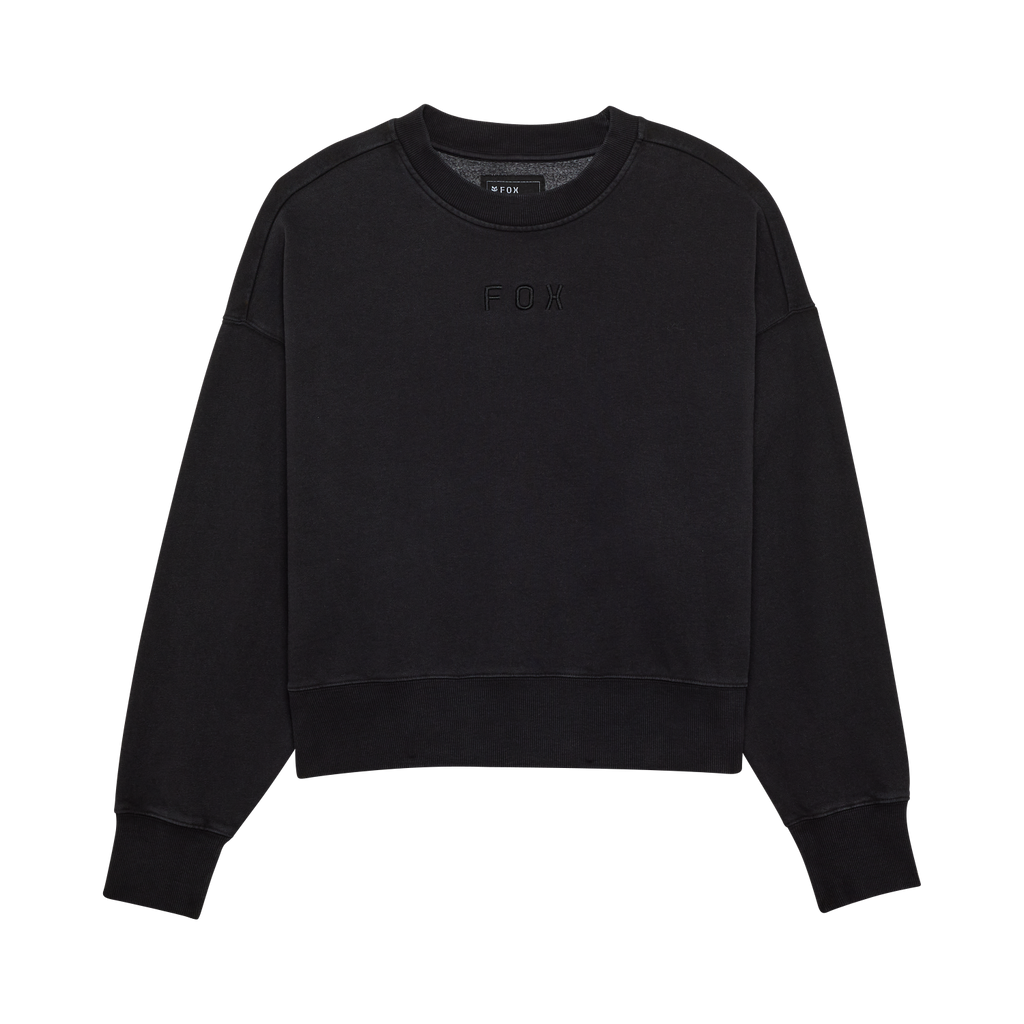 Womens Wordmark Oversized Crew Pullover