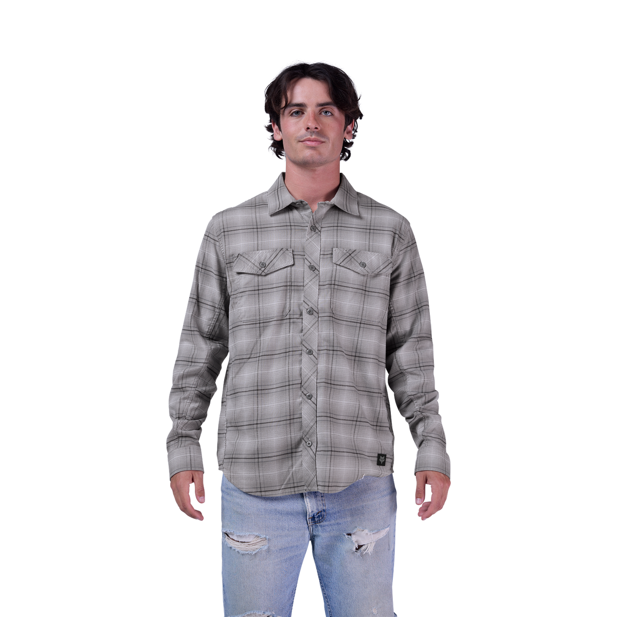 Survivalist Stretch Flannel Long Sleeve Shirt