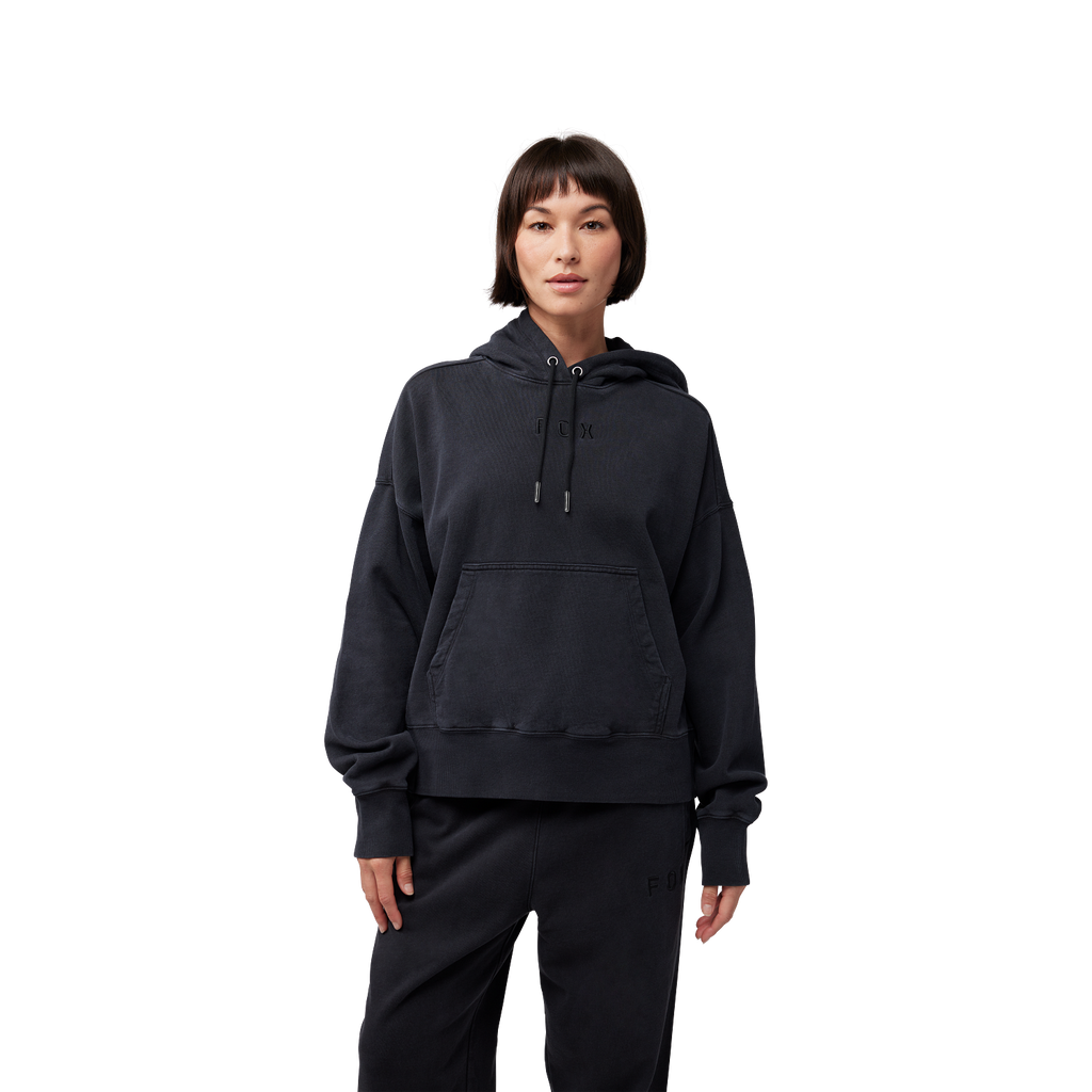 Womens Wordmark Oversized Pullover Hoodie