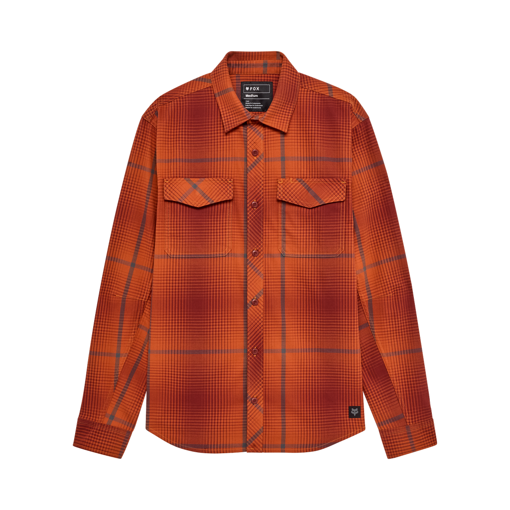 Survivalist Fire Long Sleeve Flannel Shirt