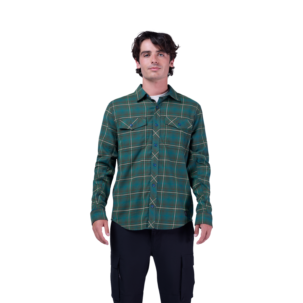 Survivalist Stretch Flannel Long Sleeve Shirt