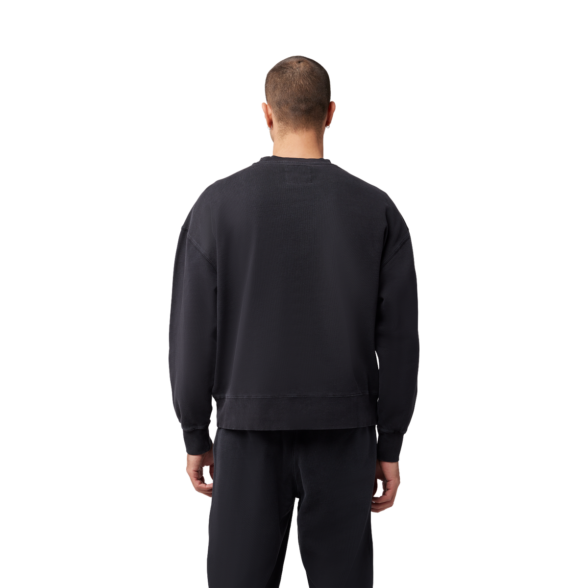 Wordmark Oversized Crew Pullover