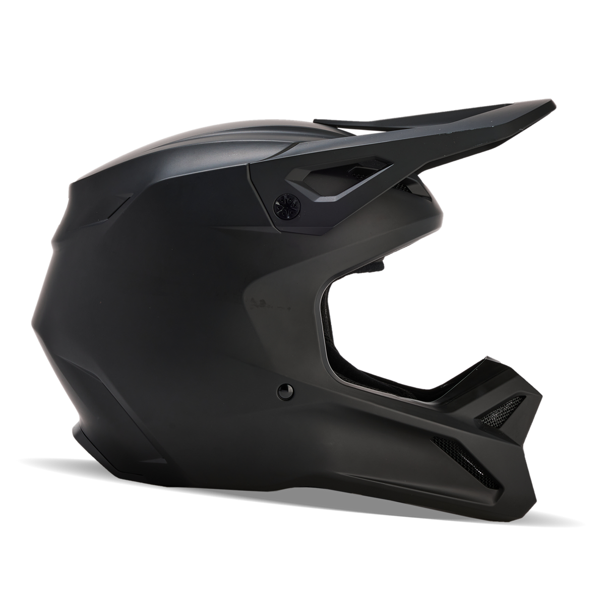 Youth V1 Matte Black Helmet
