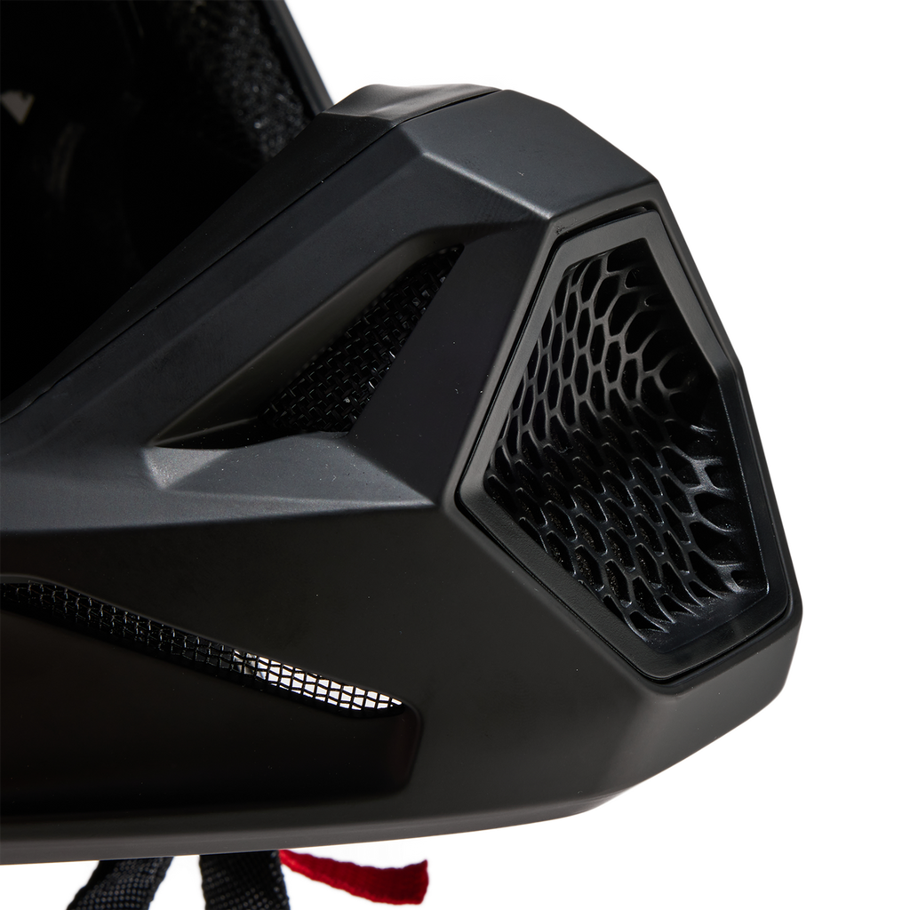 Youth V1 Matte Black Helmet