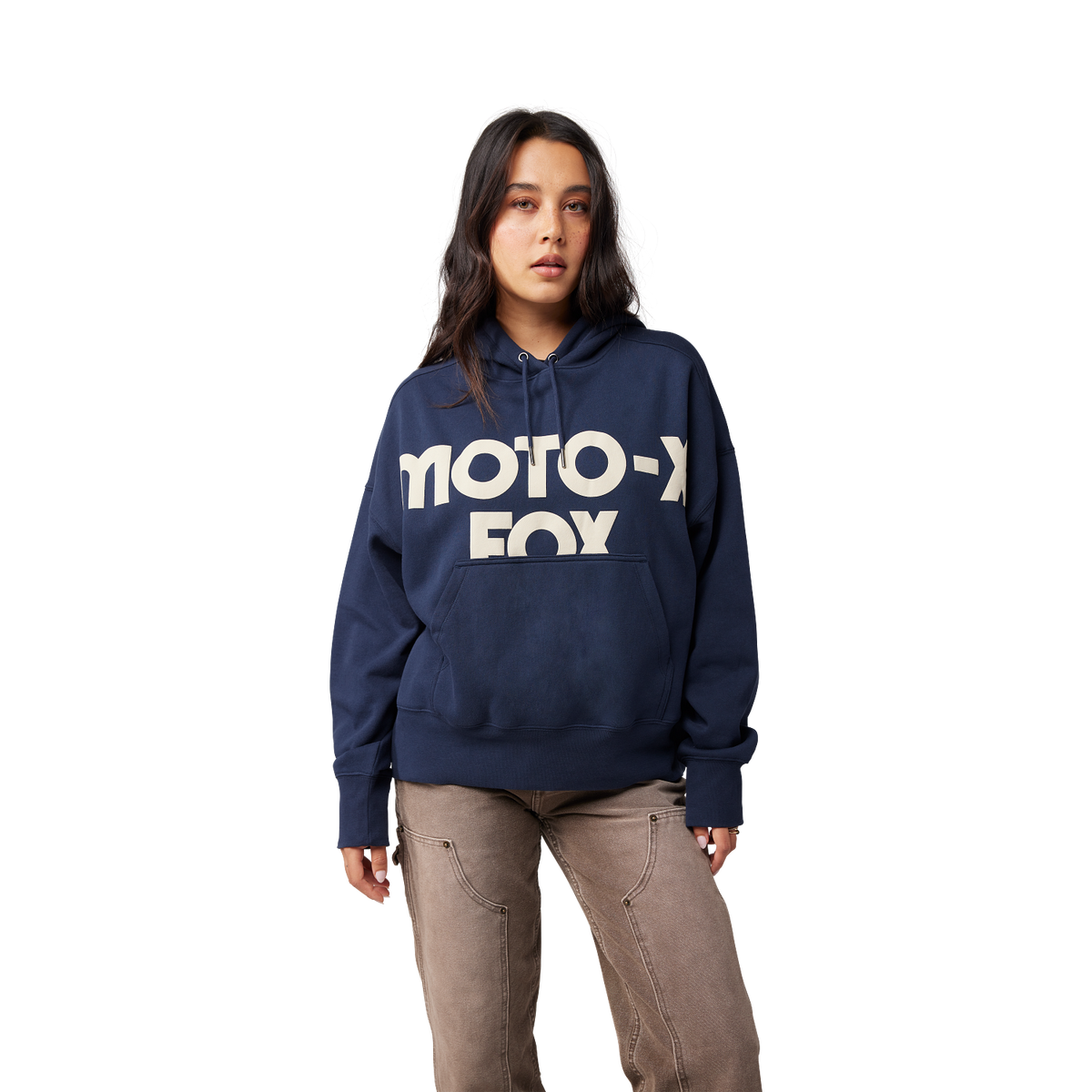 Womens Moto-X Oversized Fleece