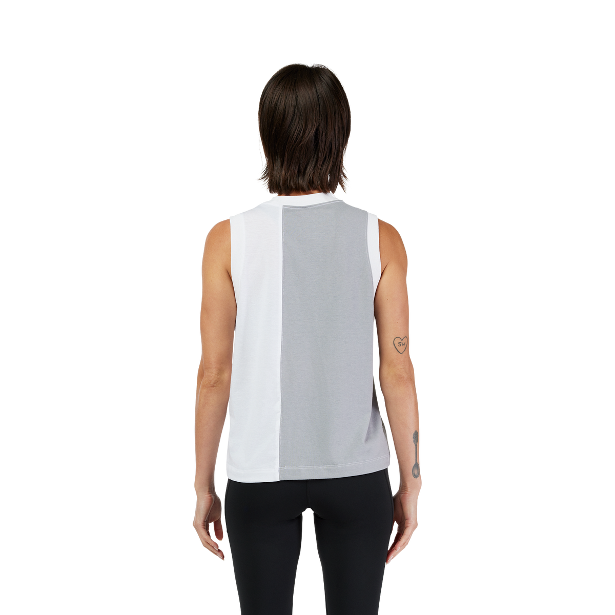 Womens Moto-X Blocked Tank