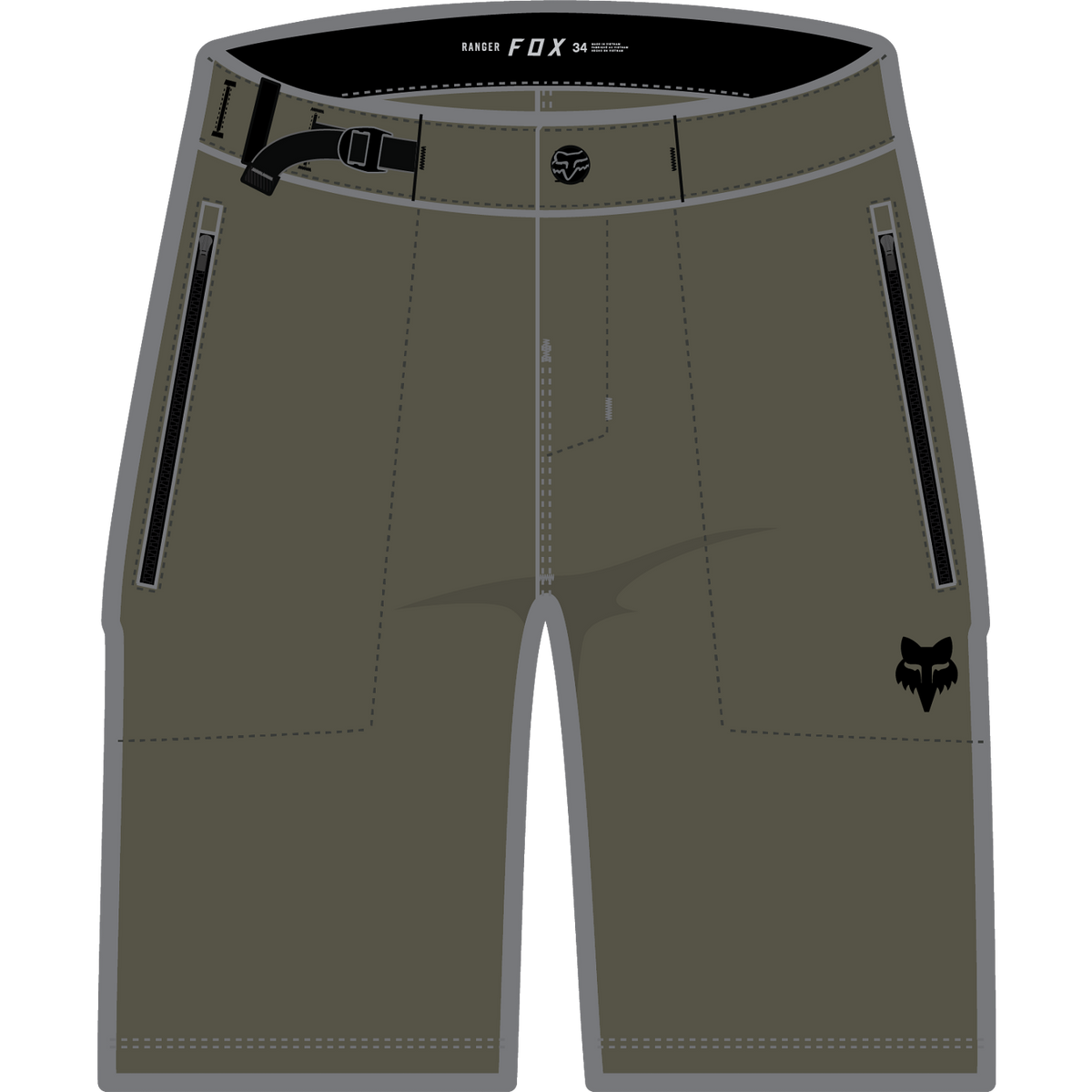 Womens Ranger Shorts