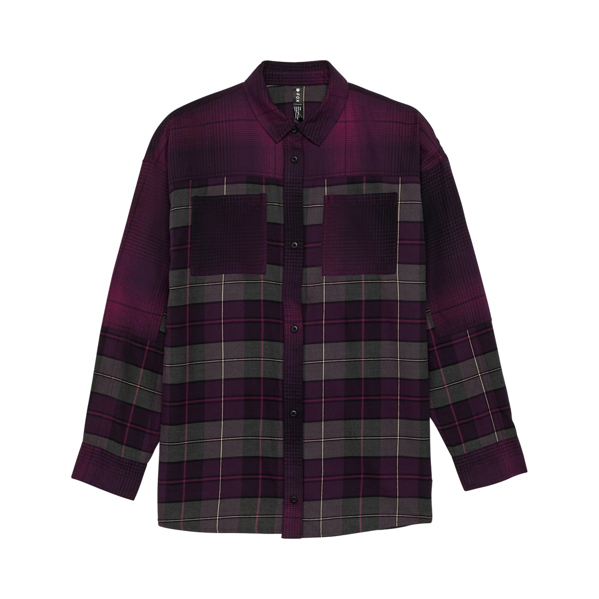 Womens Oversized Flannel Shirt