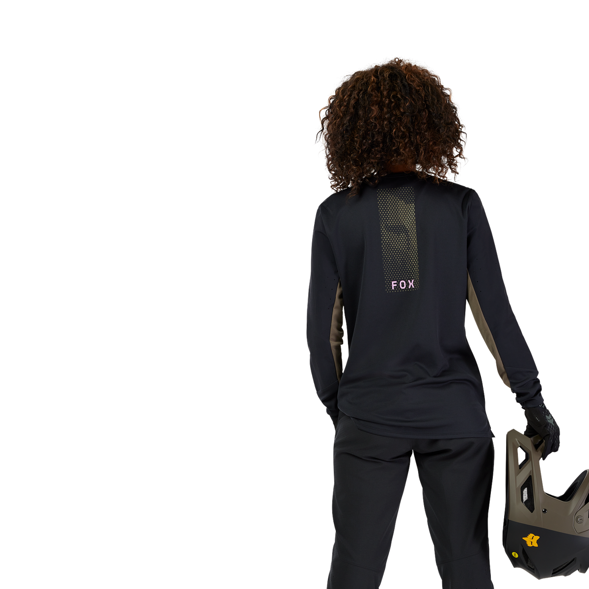 Womens Defend Park Long Sleeve Jersey