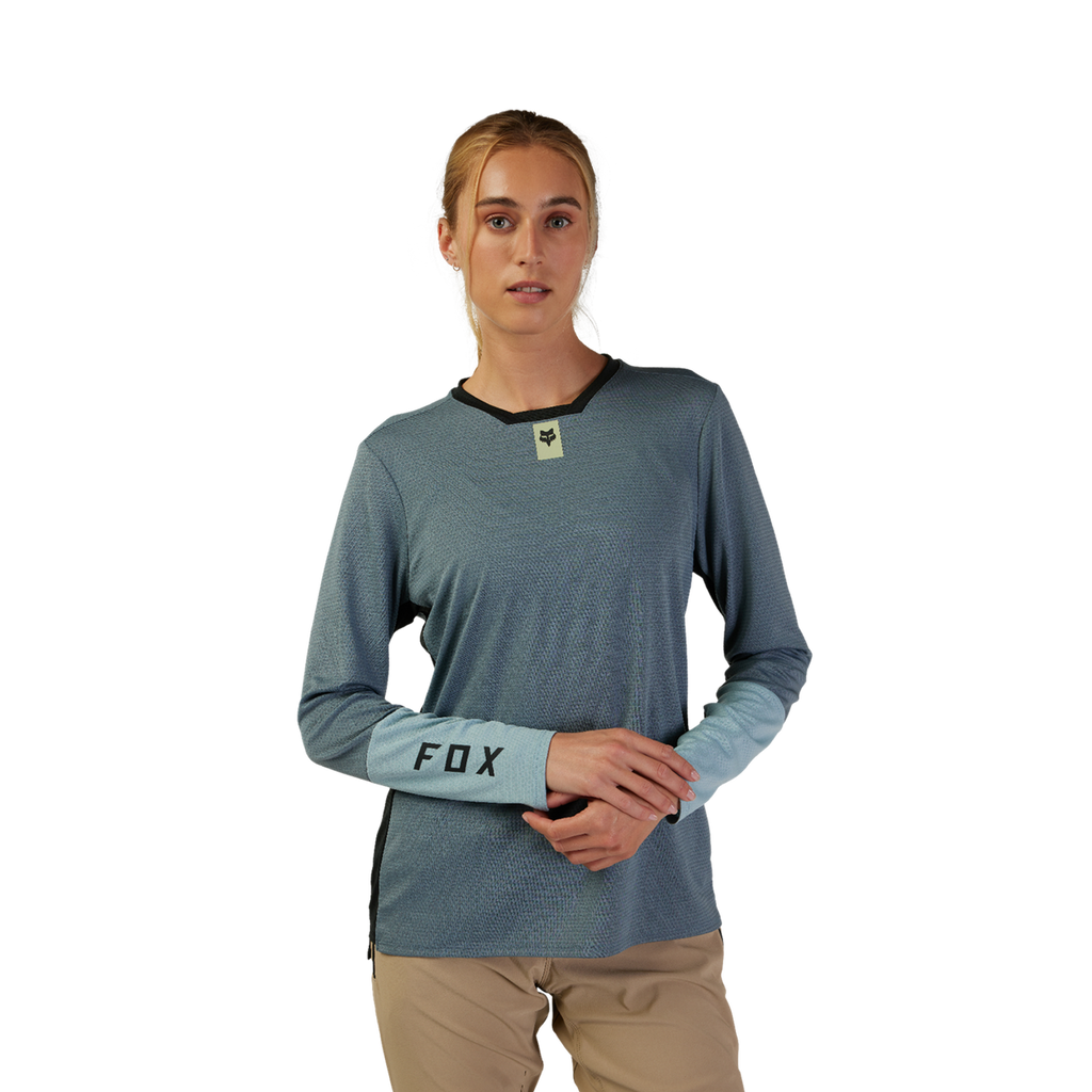 Womens Defend Long Sleeve Jersey
