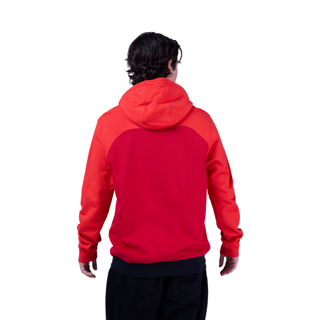 Fracture Paneled Pullover Hoodie