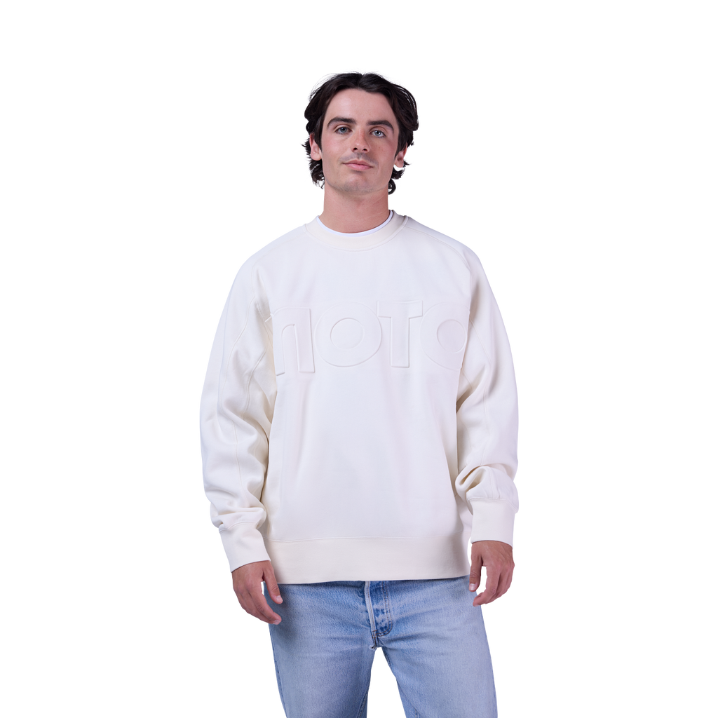 Moto-X Oversized Crew Sweatshirt
