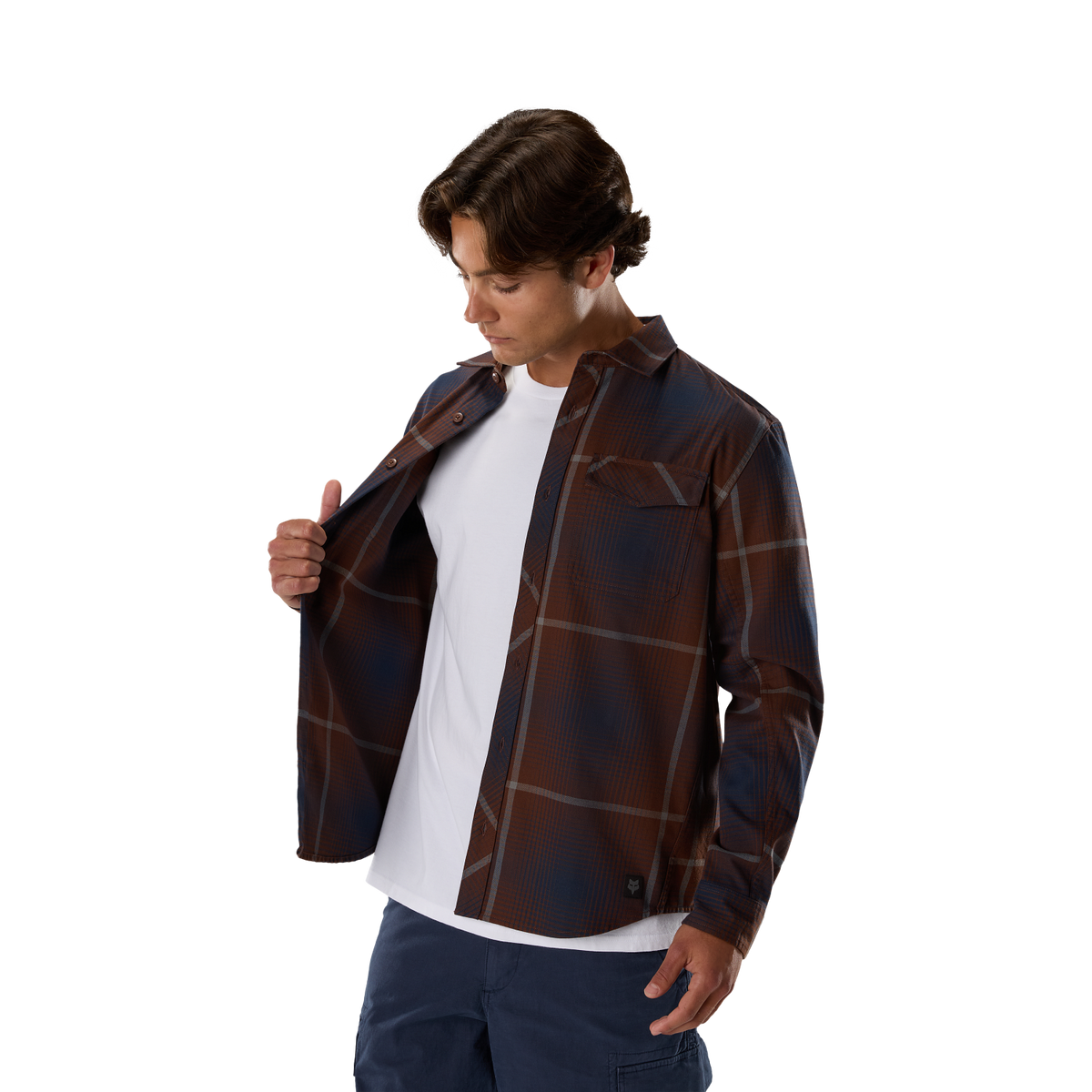 Survivalist Fire Long Sleeve Flannel Shirt