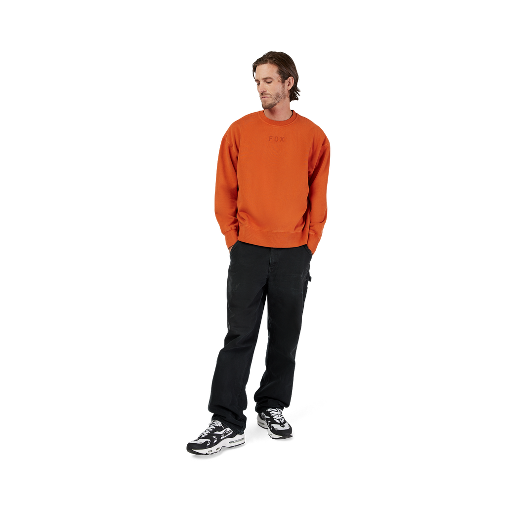 Wordmark Oversized Crew Pullover