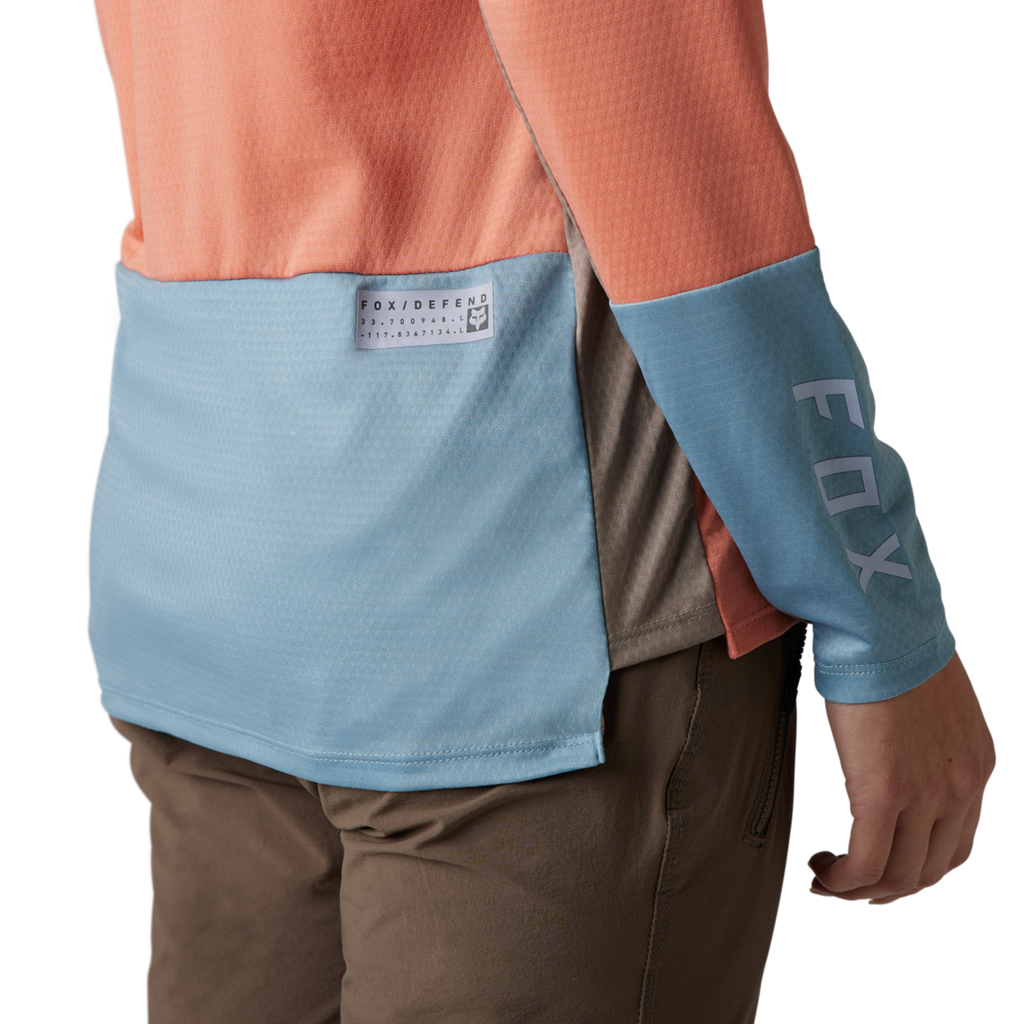 Womens Defend Long Sleeve Jersey